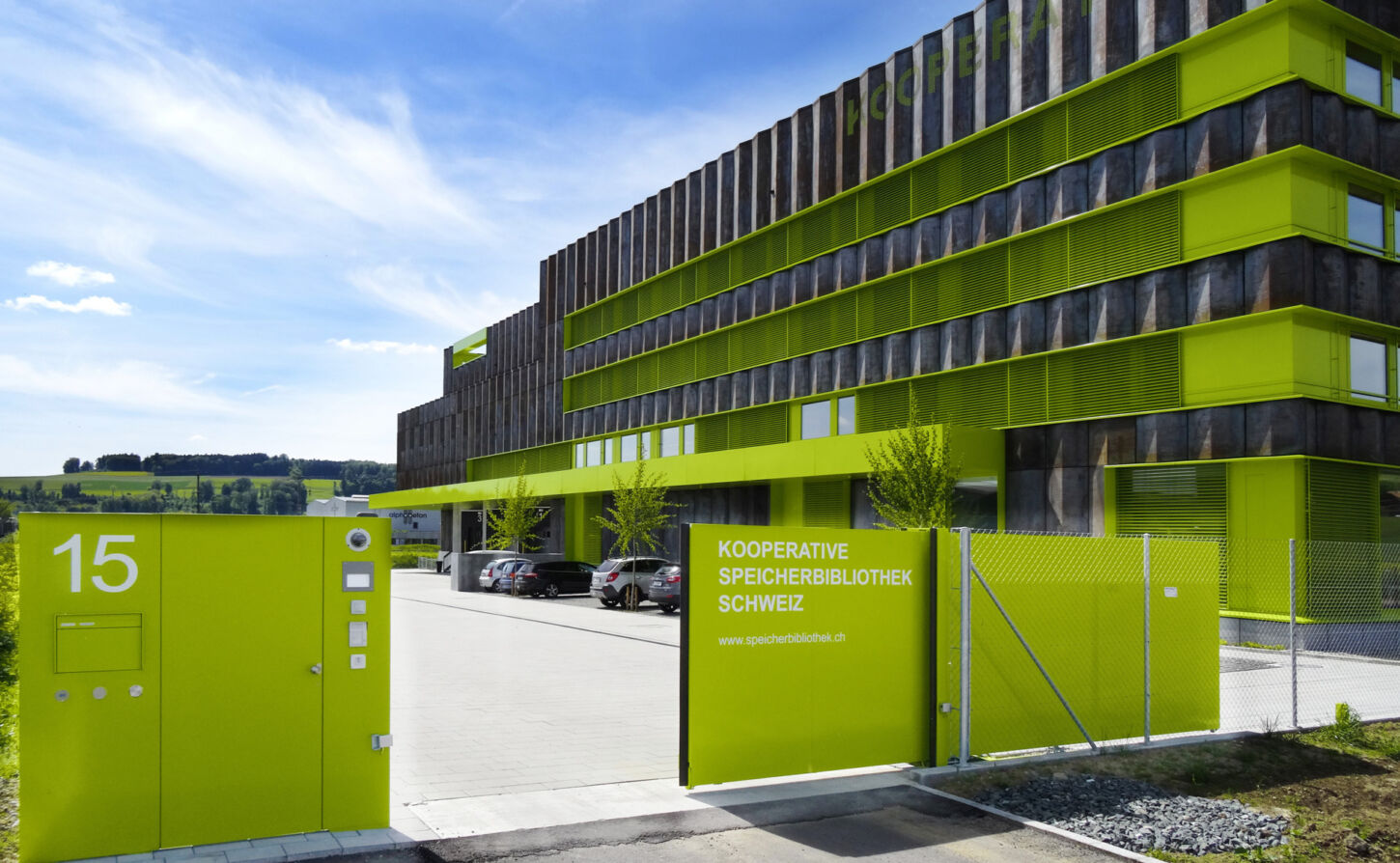 Speicherbibliothek – Medien